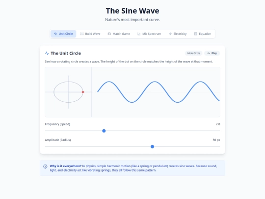 Test/sinewaves screenshot