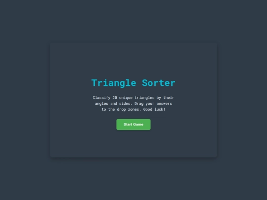geometry/triclass2 screenshot