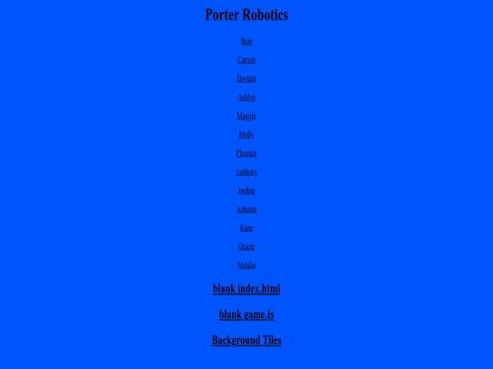 index screenshot