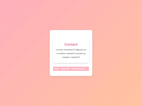 contact screenshot