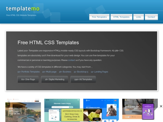 visit-templatemo screenshot