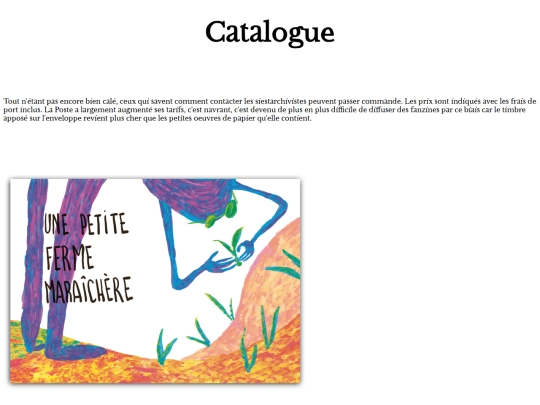 catalogue screenshot