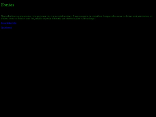 fonts/fonts screenshot