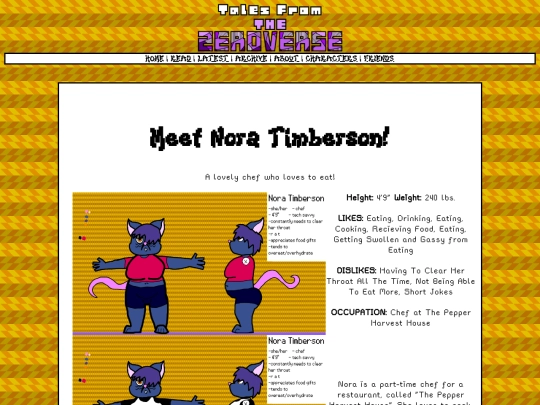 character_bio_page/nora-timberson-bio screenshot