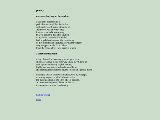 poetry screenshot