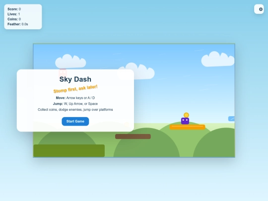 sky-dash screenshot