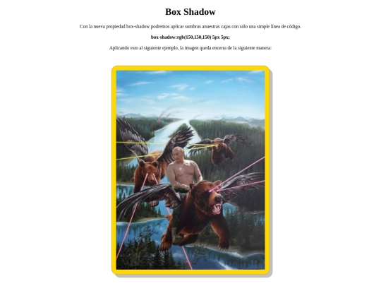 BoxShadow screenshot