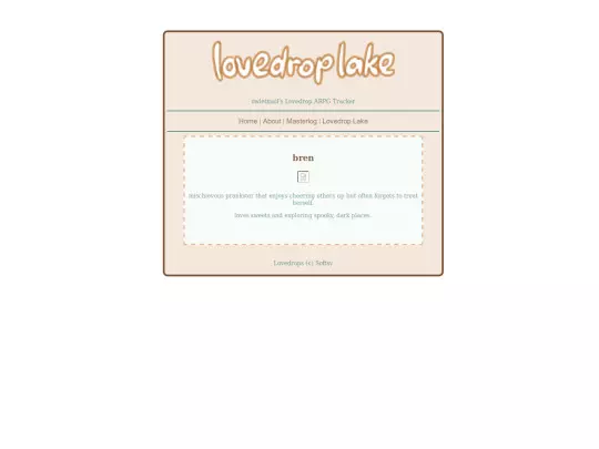lovedrops/name screenshot