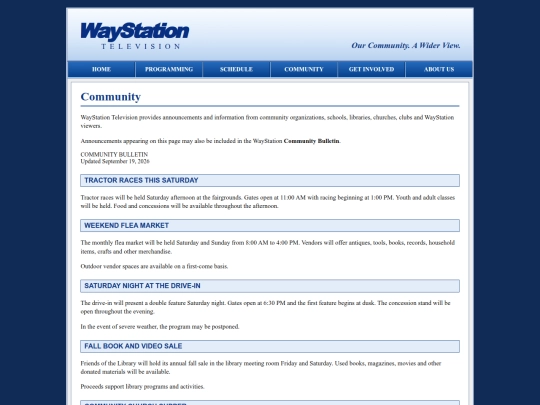community screenshot