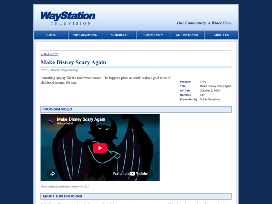 programs/make-disney-scary screenshot
