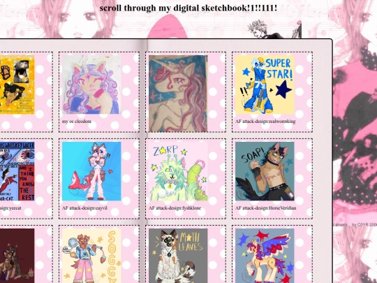 artandprojectlog screenshot