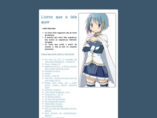 livros screenshot