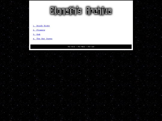 elaneths_archive screenshot