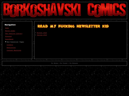 newsletter screenshot