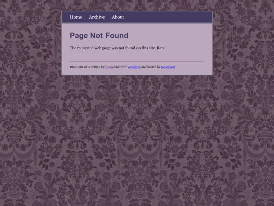 not_found screenshot