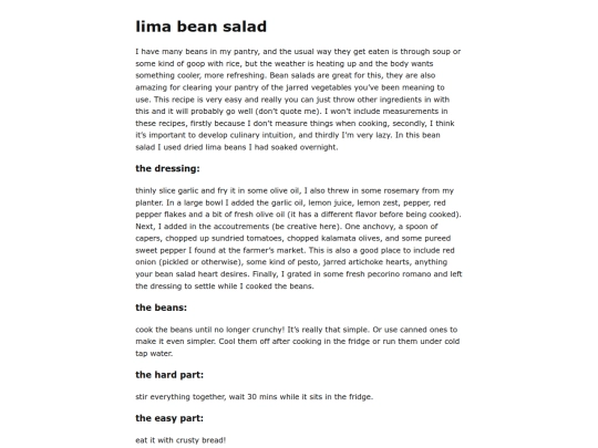 beansalad screenshot