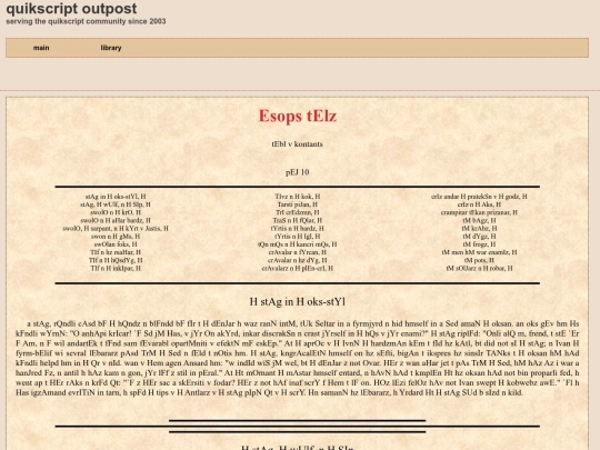 qprojects/qlibr/qaesop/qaesop10 screenshot