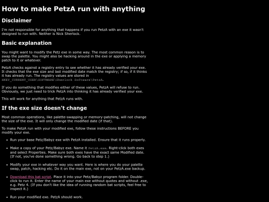 text/godot/petza screenshot