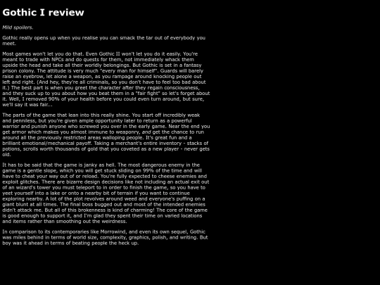 text/reviews/gothic1 screenshot