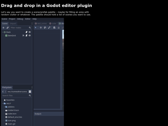 text/tutorials/godoteditordragdrop screenshot