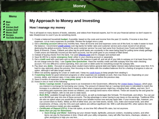 money screenshot