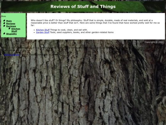 reviews screenshot