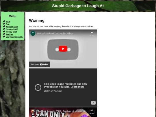 stupidity screenshot