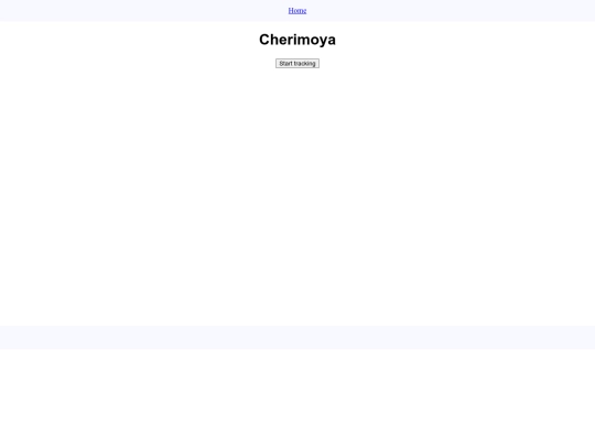 cherimoya-web screenshot