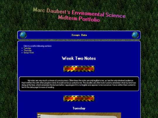 weeklyNotes/WeekTwo screenshot