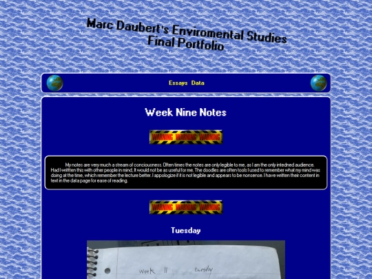 weeklyNotes/weekEleven screenshot