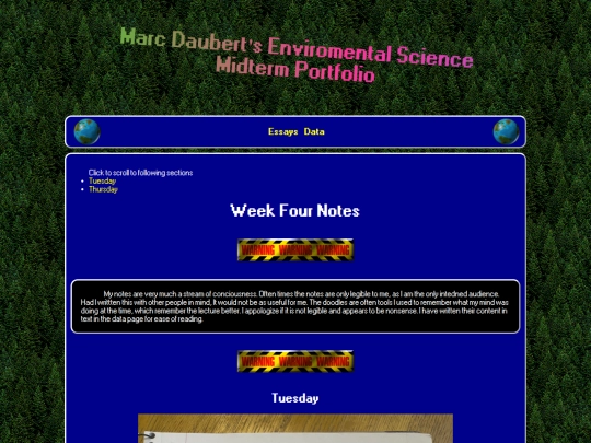 weeklyNotes/weekFour screenshot