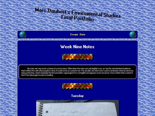 weeklyNotes/weekNine screenshot