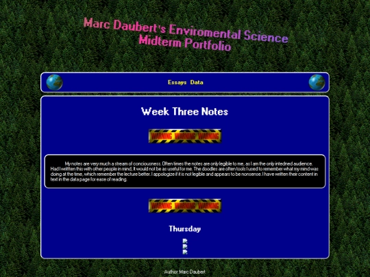 weeklyNotes/weekThree screenshot
