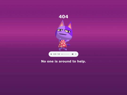not_found screenshot