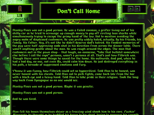 writings/story2 screenshot