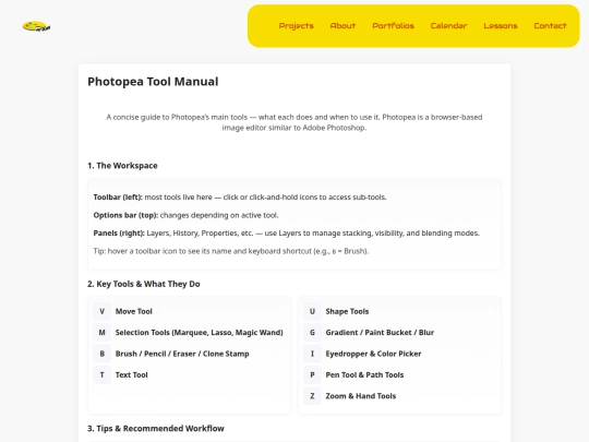 resources screenshot