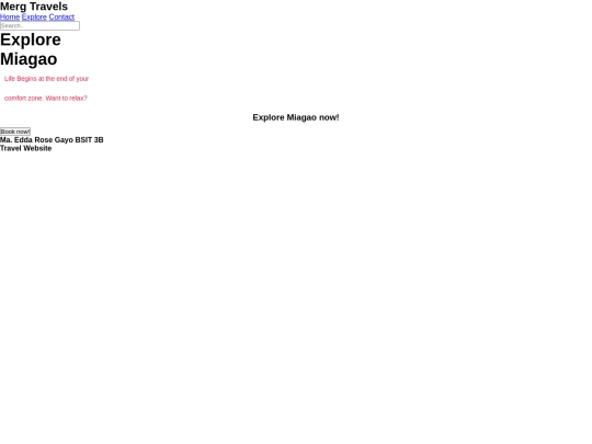 My-Website screenshot