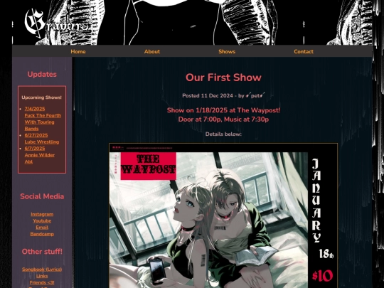2024/12/11/Our-First-Show screenshot