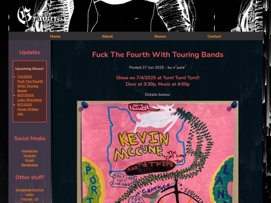 2025/06/27/Fuck-The-Fourth-With-Touring-Bands screenshot