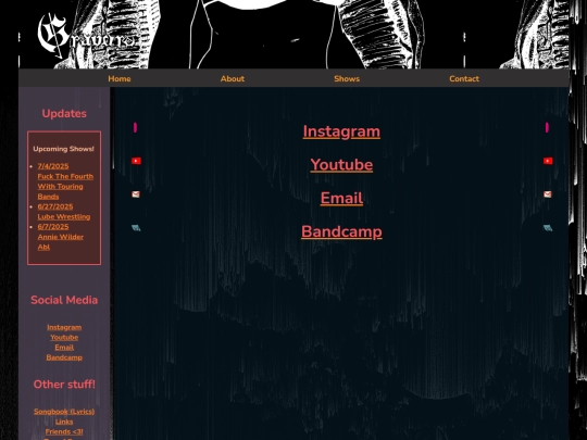 links screenshot
