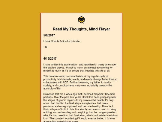 blog screenshot