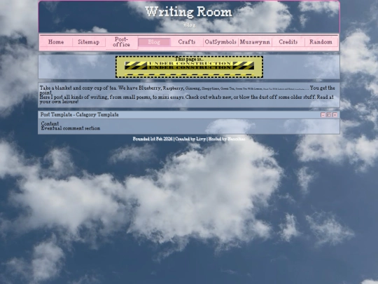 pages/blog screenshot