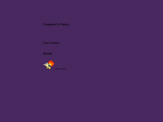 jstestgames/js-rps screenshot