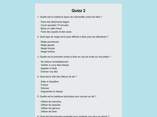 QUIZZ2 screenshot
