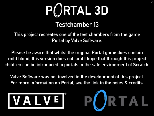 game/Portal 3D screenshot