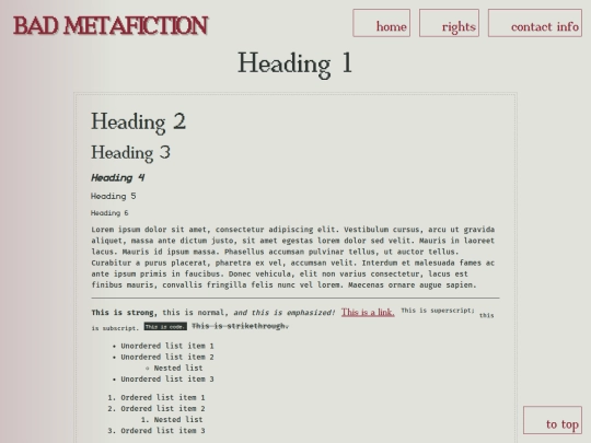 index screenshot