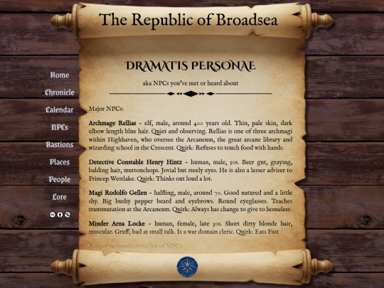 dramatis screenshot