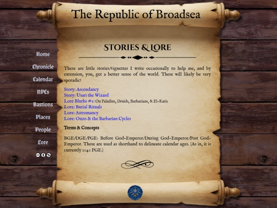 lore screenshot
