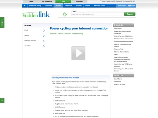 altice screenshot