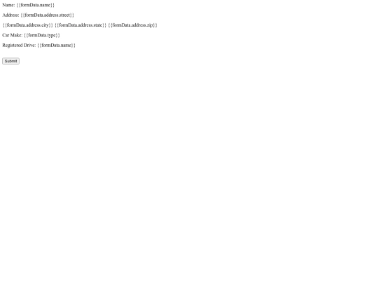 spa/angular/form-review screenshot